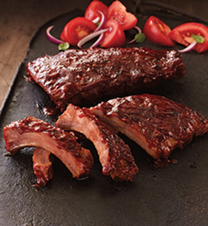 BBQ Pork Ribs - Heat & Serve - Stock Yards