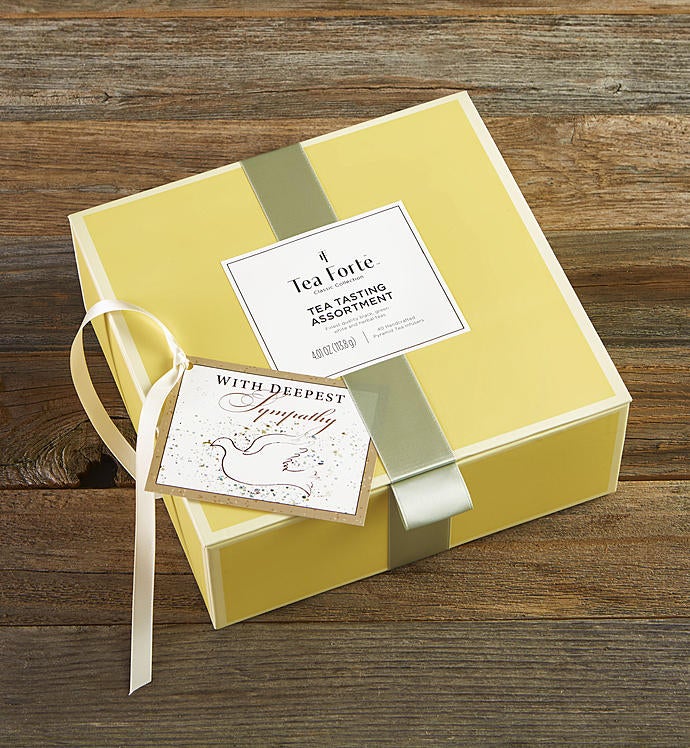 With Caring Concern Tea Forte® Tea Collection