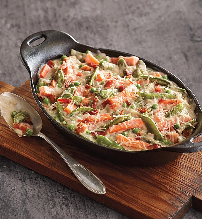 Harry & David® Creamy Spring Peas and Bacon