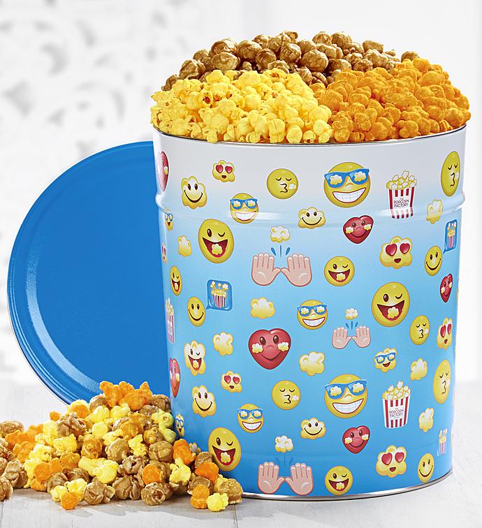 The Popcorn Factory Laugh Out Loud 3 Way Tin