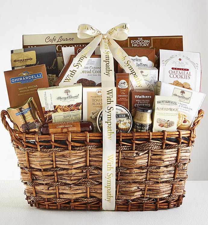 You're in our Thoughts Sympathy Gift Basket