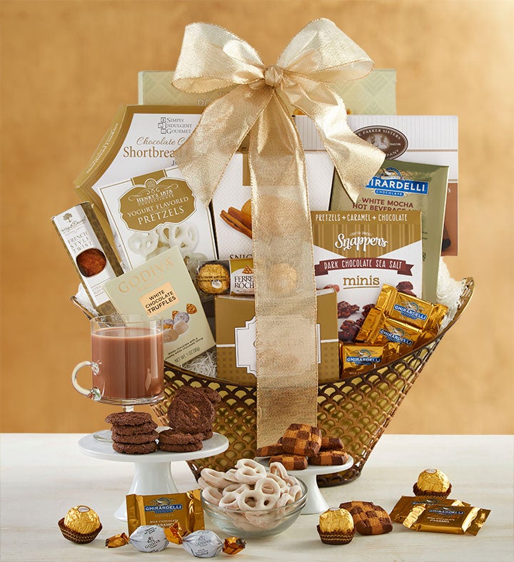Gilded Splendor Gift Basket