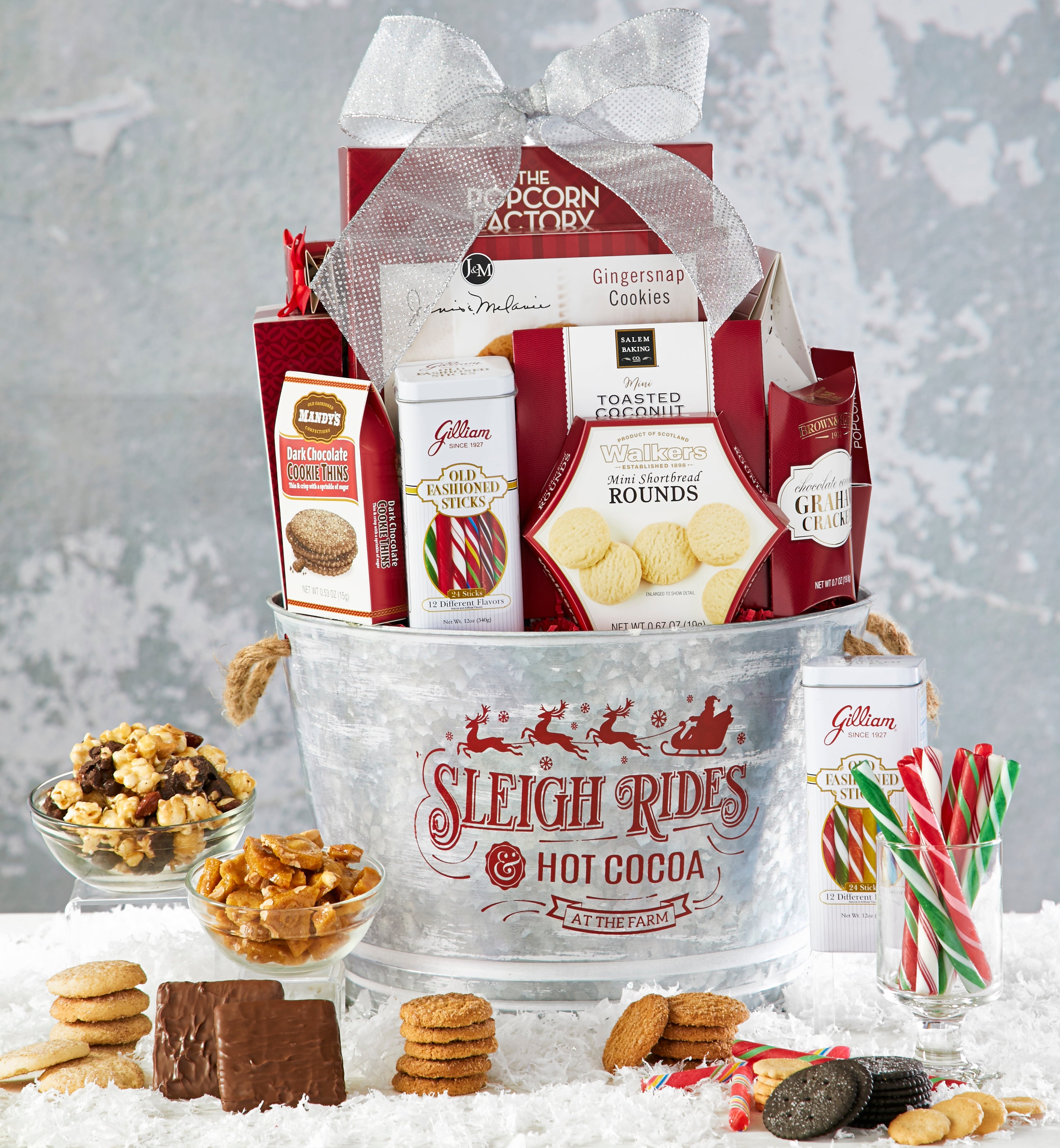 Sleigh Rides of Treats Basket