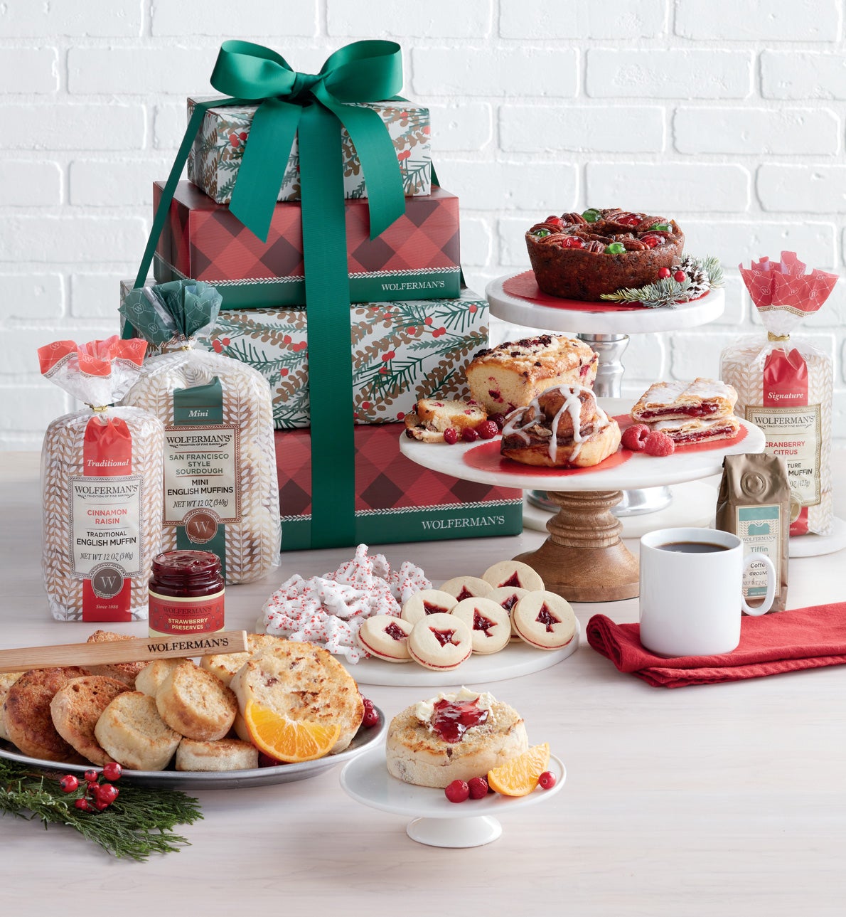 Wolferman's® Christmas Cheer Gift Tower