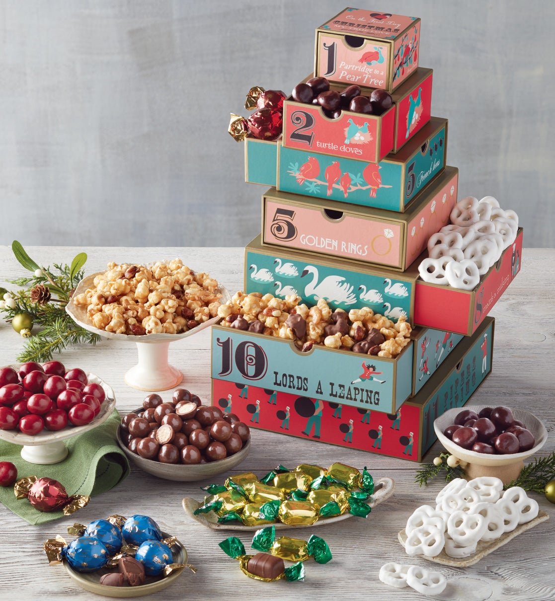 Harry & David® 12 Days of Christmas Tower