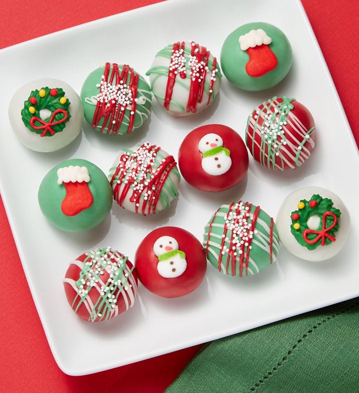Happy Holidays! Cake Truffles