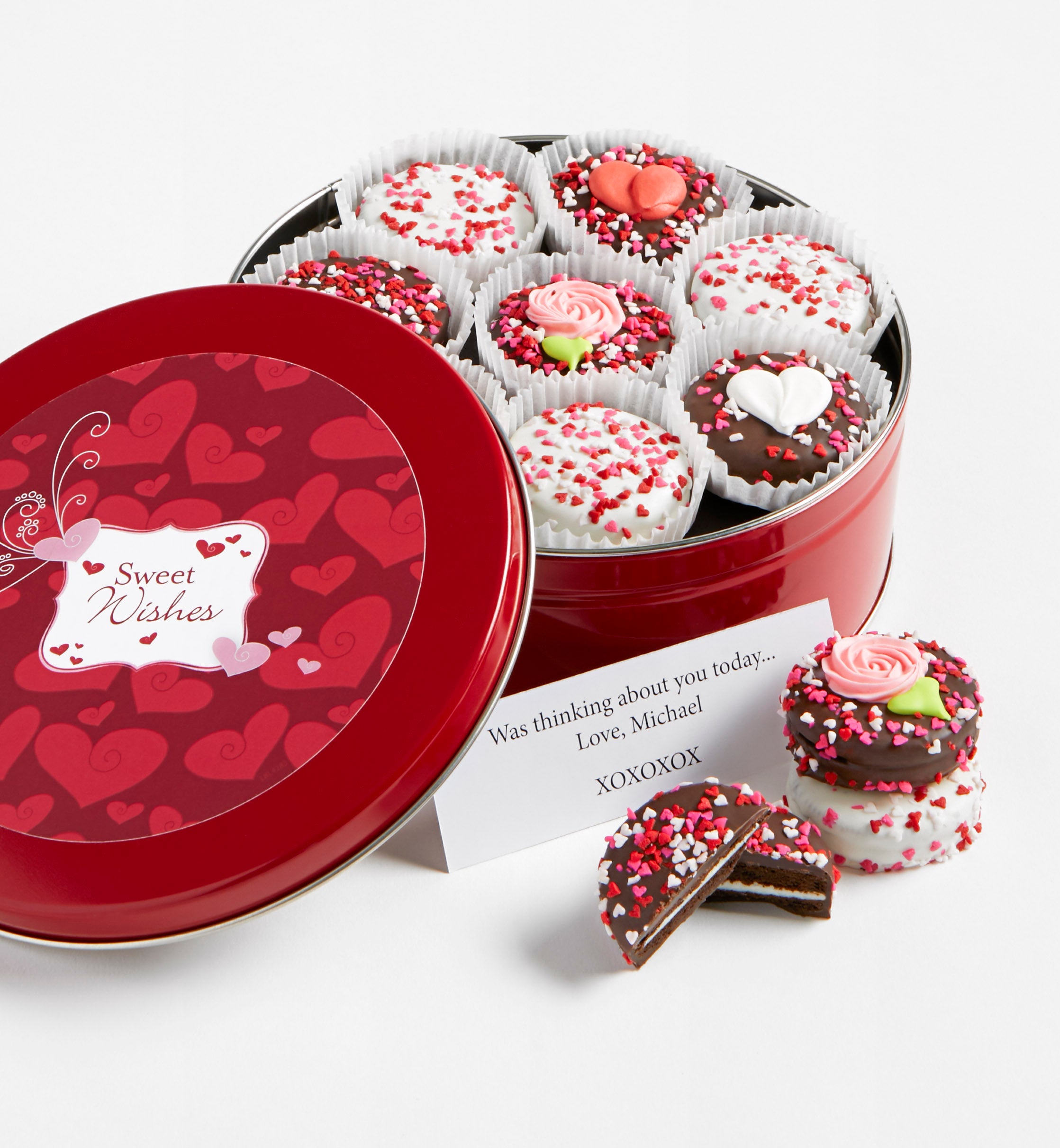 Sweetheart Belgian Chocolate Covered Oreo® Tin